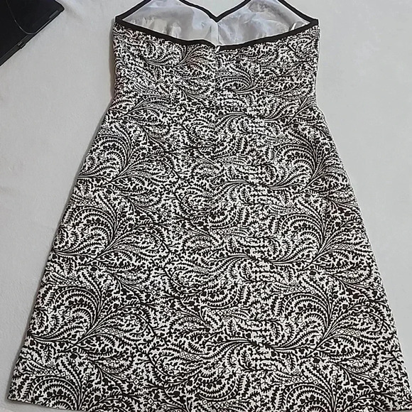 Women's Ann Taylor Halter Top Dress, Brown/White, Size 12P, Pre-Owned - Picture 5 of 13